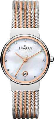 

Skagen 355SSRS Watch - For Women