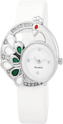 

AKAG White Forest Queen Style Watch - For Girls