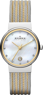 

Skagen 355SSGSI Classic Watch - For Women