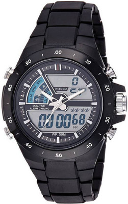 

AKAG Look Like A King With Dual Time LED LOOK Watch - For Boys