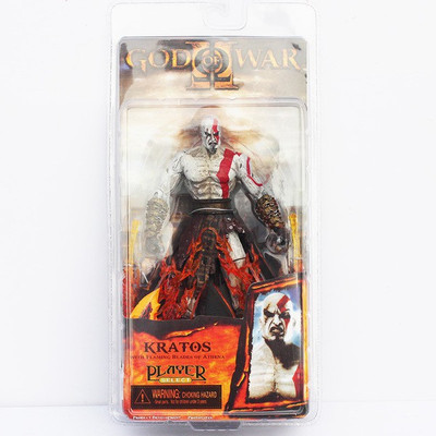 

ZenShanti NECA God of War Kratos with Flaming Blades of Athena | 18cm Kratos Action Figure(Multicolor)