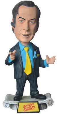 

ZenShanti MEZCO Breaking Bad's Saul Bobblehead 15cm Action Figure | Better Call Saul(Multicolor)
