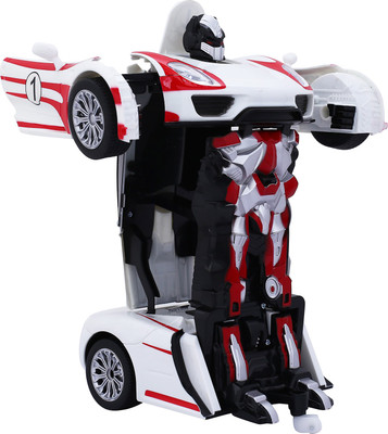 

TurboZ Robo White City Car TT671(Multicolor)