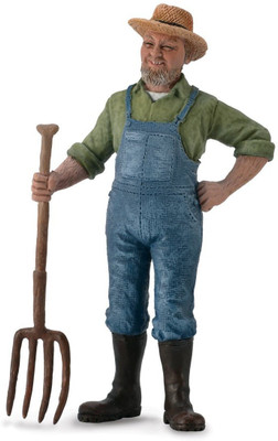 

Collecta Farmer with a Pitch Fork by(Multicolor)