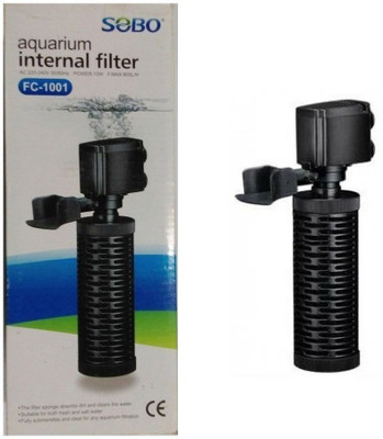 

Foodie Puppies SOBO Internal FC-1001 Power Aquarium Filter(Mechanical Filtration for Salt Water and Fresh Water)