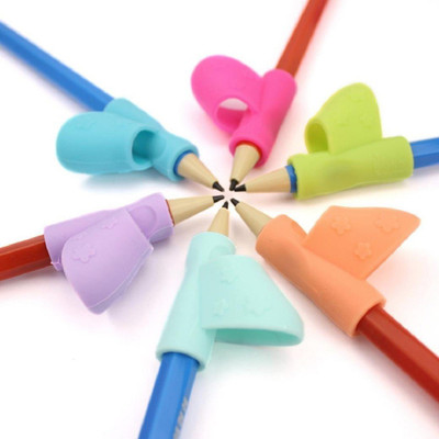 

Cubern 6PCS/Set Pencil Grips Silicone Ergonomic Writing Claw Aid Flower Handle Style Pencils Training Grip Holder for Kids Students Kindergarten Adults Right Handed the Aged Disabled Hands (Mix Color ) (6)