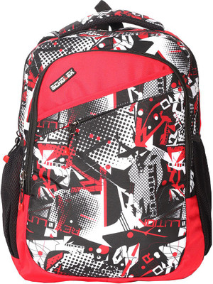 

Scholex Red Printed School Bag For Girls and Boys 20 L Backpack(Red)