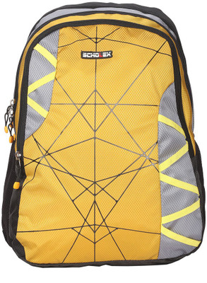 

Scholex Yellow Printed School Bag Travel Backpack 20 L Backpack(Yellow)