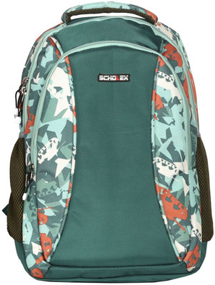 

Scholex Green Lightweight Backpacks Shoulder Bag School Backpack 20 L Backpack(Green), Sea green