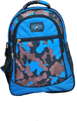

B Kids Waterproof School Bag(Blue, 20 L)