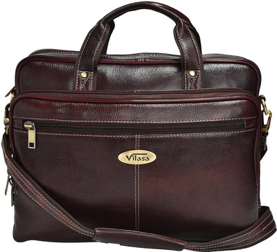 

vilasa VS672-2 Laptop Bag(Brown)