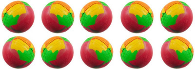 

Prime Sports Rubber Ball For Cricket - Pack of 10 - Standard Quality Cricket Rubber Ball(Pack of 10, Multicolor), Mixed
