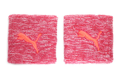 

Puma Solid Wristband(Pack of 2, Peach