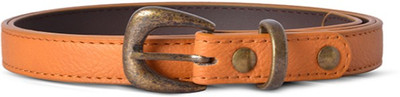 

Baggit Women Casual Brown Synthetic Belt, Mustard