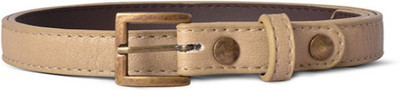 

Baggit Women Casual Beige Synthetic Belt, Sand