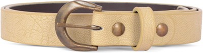 

Baggit Women Casual Beige Synthetic Belt