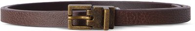 

Baggit Women Casual Brown Synthetic Belt