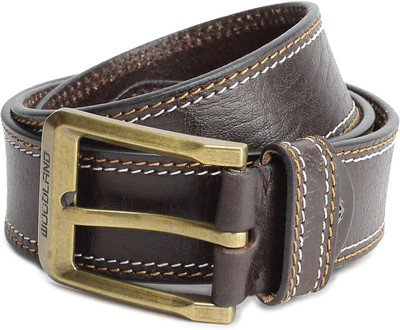 

Woodland Men Casual Grey Genuine Leather Belt, Brown