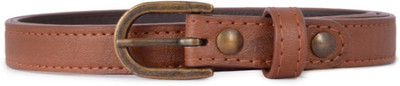

Baggit Women Casual Tan Synthetic Belt