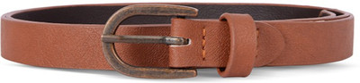 

Baggit Women Casual Tan Synthetic Belt