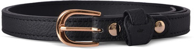 

Baggit Women Casual Black Synthetic Belt