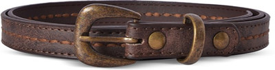 

Baggit Women Casual Brown Synthetic Belt