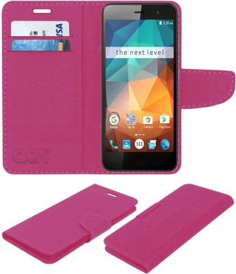 ACM Flip Cover for Xolo Era 2x 3gb(Pink, Cases with Holder, Pack of: 1)