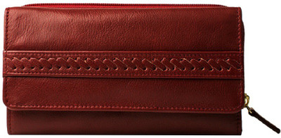 

Hidesign Casual Red Clutch