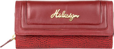 

Hidesign Casual Red Clutch