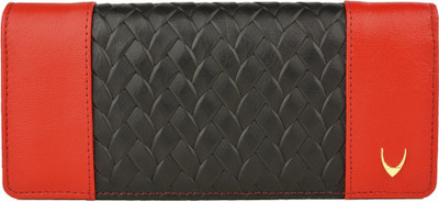 

Hidesign Casual Black, Red Clutch