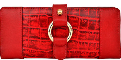 

Hidesign Casual Red Clutch