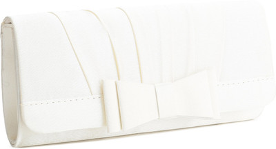 

Chemistry Casual White Clutch