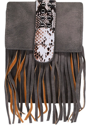

Bagaholics Casual Grey Clutch