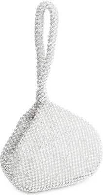 

Archies Casual Silver Clutch