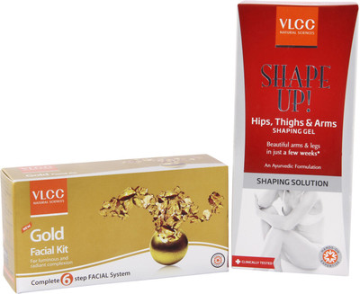 

VLCC Facial Kit, Shape Up Gel Combo(Set of 2)