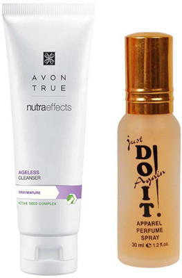 

Avon Anew Nutraeffects ageless Cleanser 100g (26838) with one do it perfume 30 ml(Set of 2)