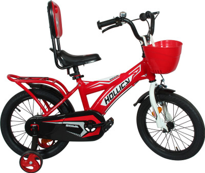 

Hollicy SIGMA 16 INCH KIDS BICYCLE - BLACK/RED 16 T Recreation Cycle(Single Speed, Black, Red)