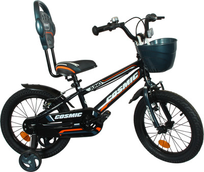 

COSMIC JUNO 16 INCH KIDS BICYCLE - MATT GREY/BLACK 16 T Recreation Cycle(Single Speed, Grey, Black), Black;glossy grey
