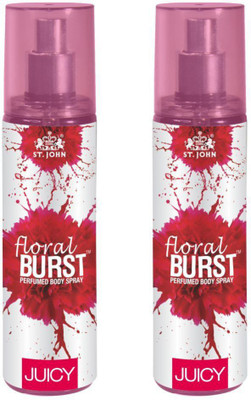 

St. John FLORAL BRUST JUICY 150ML PACK OF 2 Perfume Body Spray - For Men & Women(150 ml, Pack of 2)