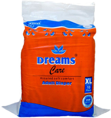 

Dreams Care open adult diaper Adult Diapers - XL(10 Pieces)