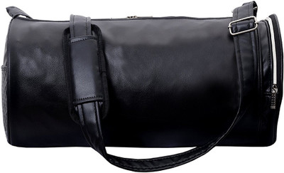 

Trend Shoe Pocket Black Gym Bag(Black)