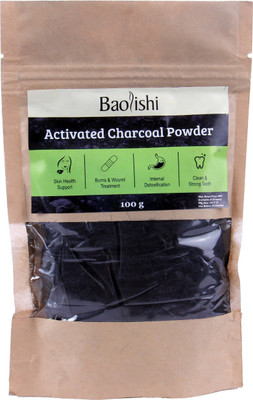 

Baoiishi Activated Charcoal Powder (100g) for Skin and Teeth Whitening(100 g)