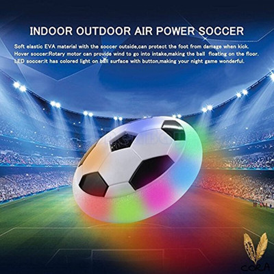 

CORA Indoor Football Sport Toys The Ultimate Soccer Game , With Multi Lighting Feature -Magic Hover Football Toy Indoor Play Game Best Toy For Kid Football Foul Card