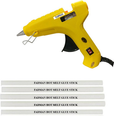 

FADMAN yellow 60 Watt ON OFF Switch Indicator With 5 Sticks Standard Temperature Corded Glue Gun (11 mm) Standard Temperature Corded Glue Gun(11 mm)