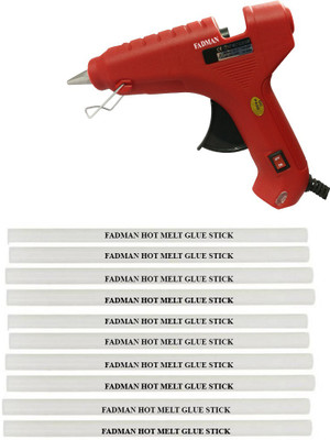 

FADMAN red 60 Watt ON OFF Switch Indicator With 10 Sticks Standard Temperature Corded Glue Gun (11 mm) Standard Temperature Corded Glue Gun(11 mm)