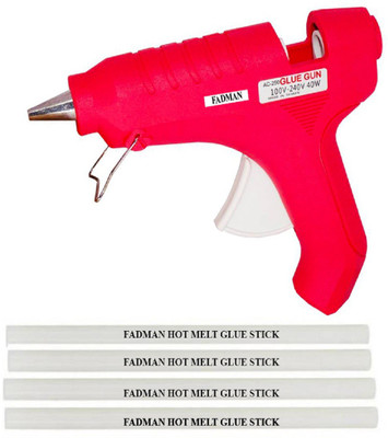 

FADMAN 40 Watt red Standard Temperature Corded Glue Gun(11 mm)