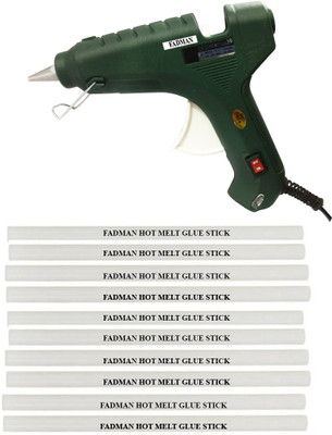 

FADMAN Green 60 Watt ON OFF Switch Indicator With 10 Sticks Standard Temperature Corded Glue Gun (11 mm) Standard Temperature Corded Glue Gun(11 mm)