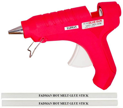 

FADMAN 40 Watt red Makson leak proof With 2 Glue Sticks For Quick Repairs Standard Temperature Corded Glue Gun (11 mm) Standard Temperature Corded Glue Gun(11 mm)