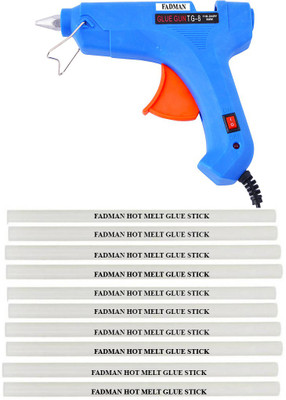 

FADMAN blue 80 Watt ON OFF Switch Indicator With 10 Sticks Standard Temperature Corded Glue Gun (11 mm) Standard Temperature Corded Glue Gun(11 mm)