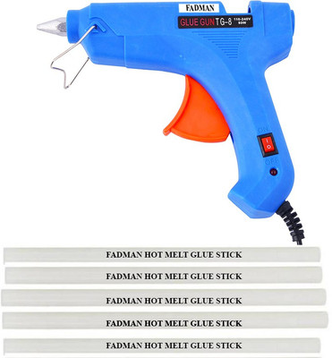 

FADMAN blue 80 Watt ON OFF Switch Indicator With 5 Sticks Standard Temperature Corded Glue Gun (11 mm) Standard Temperature Corded Glue Gun(11 mm)